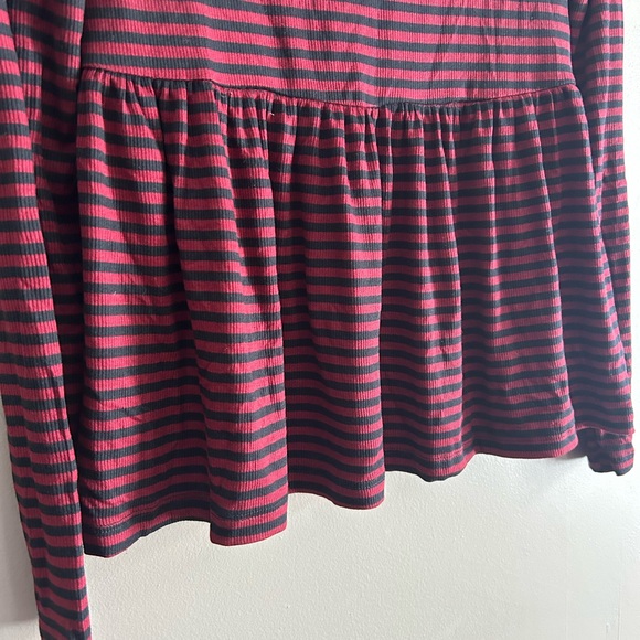 Kimchi Blue Striped Top - Picture 6 of 9